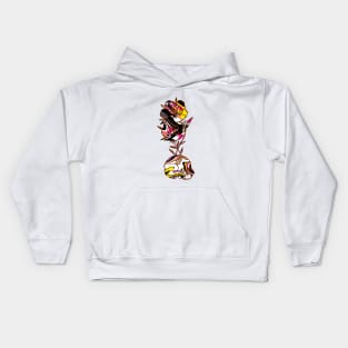 Tripping in the roses Kids Hoodie